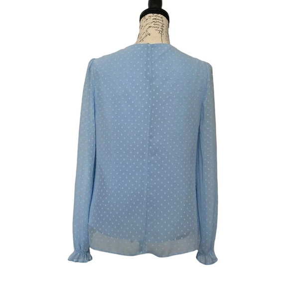 Nanette Lepore Pleated Front Top Size Medium - Picture 2 of 9